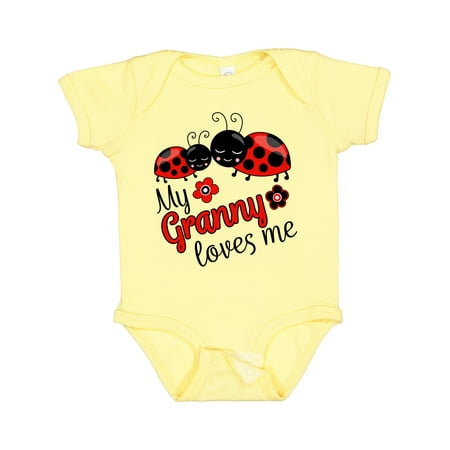 Inktastic My Granny Loves Me with Cute Ladybugs Gift Baby Boy or Baby Girl Bodysuit
Inktastic My Granny Loves Me with Cute Ladybugs Gift Baby Boy or Baby Girl Bodysuit