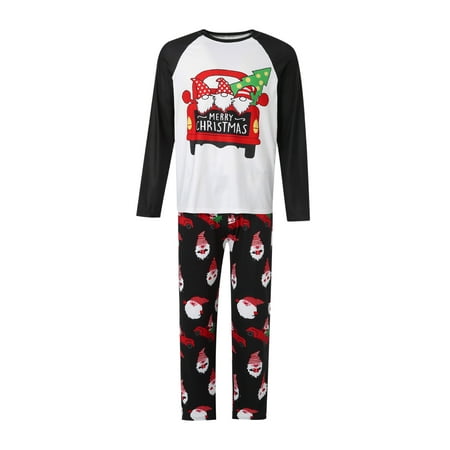 Peyakidsaa Christmas Parent-child Pajamas Color Block Printed Long Sleeve Round Neck T-shirt + Trousers
Peyakidsaa Christmas Parent-child Pajamas Color Block Printed Long Sleeve Round Neck T-shirt + Trousers