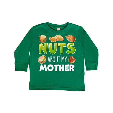 Inktastic Nuts About My Mother Peanut Almond Pistachio Gift Toddler Boy or Toddler Girl Long Sleeve T-Shirt
Inktastic Nuts About My Mother Peanut Almond Pistachio Gift Toddler Boy or Toddler Girl Long Sleeve T-Shirt