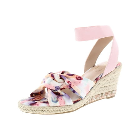 Bandolino Womens Jenna 2 Canvas Ankle Strap Espadrilles