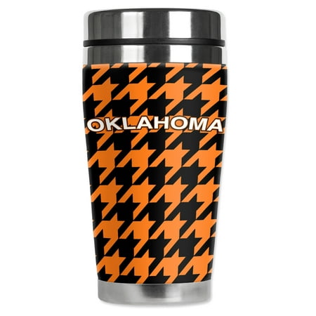 Mugzie brand 16-Ounce Stainless Steel Travel Mug with Insulated Wetsuit Cover - Colors of OSU Houndstooth
Mugzie brand 16-Ounce Stainless Steel Travel Mug with Insulated Wetsuit Cover - Colors of OSU Houndstooth