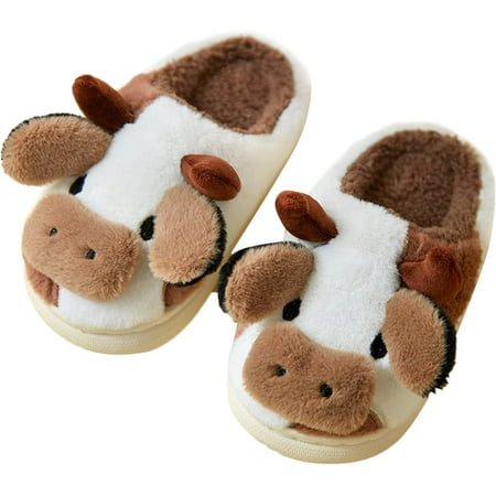 QWZNDZGR 2-12 Years Kids Girls Shoes House Slippers Bedroom Home Slippers Cartoon Cow Cotton Slippers (Coffee 11-11.5 Years)
QWZNDZGR 2-12 Years Kids Girls Shoes House Slippers Bedroom Home Slippers Cartoon Cow Cotton Slippers (Coffee 11-11.5 Years)