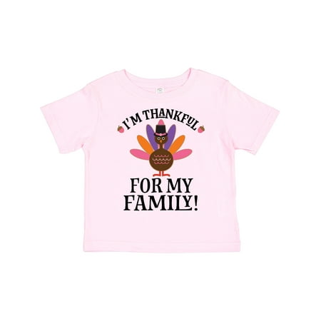 Inktastic Thanksgiving Girl Turkey Thankful for Family Gift Toddler Toddler Girl T-Shirt
Inktastic Thanksgiving Girl Turkey Thankful for Family Gift Toddler Toddler Girl T-Shirt