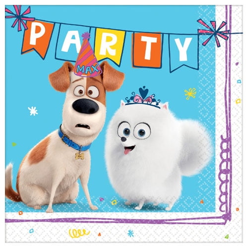 Secret Life Of Pets 2 Bev Napkins (16Pc) - Party Supplies - 16 Pieces