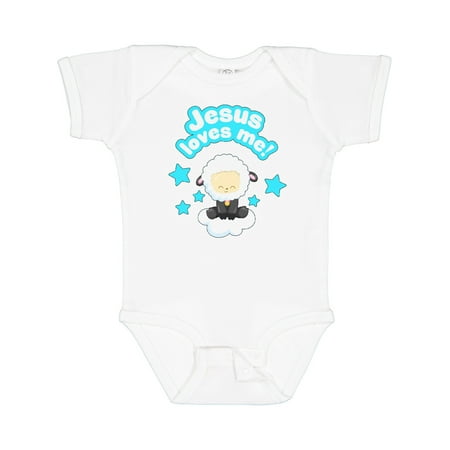Inktastic Jesus Loves Me Cute Lamb and Stars Gift Baby Boy or Baby Girl Bodysuit
Inktastic Jesus Loves Me Cute Lamb and Stars Gift Baby Boy or Baby Girl Bodysuit