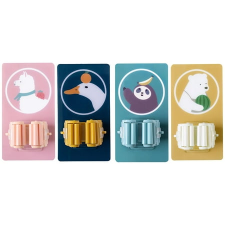 4pcs Sticky Broom Hangers Mop Storage Rack Bathroom Mop Hooks Punch-Free Broom Holder Strong-Adhesive Wall-Mounted Mop Shelf for Home Bathroom
4pcs Sticky Broom Hangers Mop Storage Rack Bathroom Mop Hooks Punch-Free Broom Holder Strong-Adhesive Wall-Mounted Mop Shelf for Home Bathroom