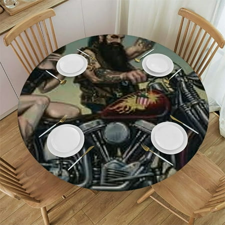 Orinice Man Woman Motorcycle Round Table Cover Stain Resistant Washable Indoor Outdoor Tablecloth Kitchen Dining Wedding Parties Table Cloth 100% Polyester Fiber 54-58
Orinice Man Woman Motorcycle Round Table Cover Stain Resistant Washable Indoor Outdoor Tablecloth Kitchen Dining Wedding Parties Table Cloth 100% Polyester Fiber 54-58