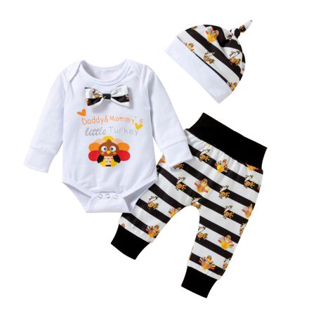 EHTMSAK Newborn Infant Baby Toddler Girl Boy 3PCS Clothing Set Bow Bodysuit and Pants Set Letter Print Outfits Long Sleeve with Hat White 0-2Y 100
EHTMSAK Newborn Infant Baby Toddler Girl Boy 3PCS Clothing Set Bow Bodysuit and Pants Set Letter Print Outfits Long Sleeve with Hat White 0-2Y 100
