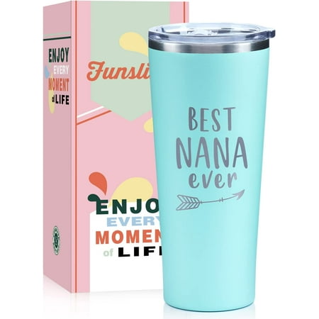 Nana Gifts - Grandma Christmas Gifts - Birthday Gifts for Nana from Grandkids Granddaughter - Grandma Gifts Stocking Stuffers for Women - Best Nana Ever Gifts - 22 oz Travel Insulated Tumbler Presents
Nana Gifts - Grandma Christmas Gifts - Birthday Gifts for Nana from Grandkids Granddaughter - Grandma Gifts Stocking Stuffers for Women - Best Nana Ever Gifts - 22 oz Travel Insulated Tumbler Presents