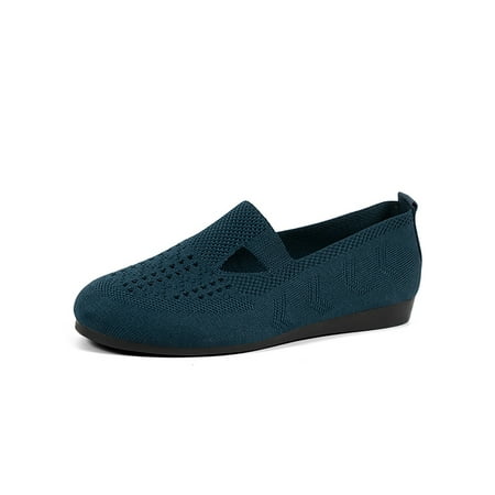Ritualay Ladies Flats Round Toe Sneakers Hollow Out Casual Shoes Comfort Non-slip Walking Shoe Outdoor Office Slip On Loafers Dark Blue 7
Ritualay Ladies Flats Round Toe Sneakers Hollow Out Casual Shoes Comfort Non-slip Walking Shoe Outdoor Office Slip On Loafers Dark Blue 7