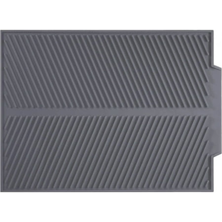 NOGIS Dish Drying Mat for Kitchen Counter Silicone Large Dish Drying Pad Easy Clean Non-slipping Heat Resistant Dish Rack Mat Foldable Dish Drain Mat Sink Mat Gray
NOGIS Dish Drying Mat for Kitchen Counter Silicone Large Dish Drying Pad Easy Clean Non-slipping Heat Resistant Dish Rack Mat Foldable Dish Drain Mat Sink Mat Gray