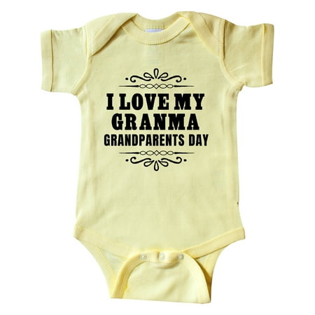 Inktastic Grandparents Day I Love My Granma Gift Baby Boy or Baby Girl Bodysuit 
Inktastic Grandparents Day I Love My Granma Gift Baby Boy or Baby Girl Bodysuit