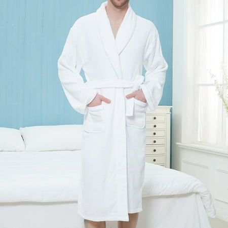 Christmas Clearance! SuoKom Men Solid Casual Extra Long Towel Material Absorbs Water Pocket Gimp Night Gown Bathrobe
Christmas Clearance! SuoKom Men Solid Casual Extra Long Towel Material Absorbs Water Pocket Gimp Night Gown Bathrobe
