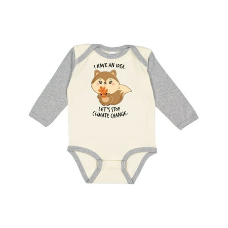 Inktastic I Have an Idea Let s Stop Climate Change with Cute Squirrel Gift Baby Boy or Baby Girl Long Sleeve Bodysuit
Inktastic I Have an Idea Let s Stop Climate Change with Cute Squirrel Gift Baby Boy or Baby Girl Long Sleeve Bodysuit