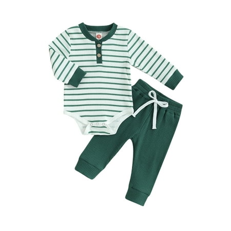 Sunisery Toddler Baby Girls 2PCS Pants Sets Long Sleeve Button Romper Solid Color Drawstring Pants Sets 0-24Months
Sunisery Toddler Baby Girls 2PCS Pants Sets Long Sleeve Button Romper Solid Color Drawstring Pants Sets 0-24Months
