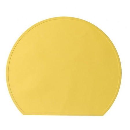 Half Circle Table Mat Silicone Placemat Kids Tablemats Reusable Non-Slip Placemats Semi-circular Heat Insulation Dining Table Mat
Half Circle Table Mat Silicone Placemat Kids Tablemats Reusable Non-Slip Placemats Semi-circular Heat Insulation Dining Table Mat