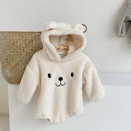 NIUREDLTD Baby Girls Boys Animal Autumn Long Sleeve Hooded Bear Ear Romper Bodysuit Warm Clothes
NIUREDLTD Baby Girls Boys Animal Autumn Long Sleeve Hooded Bear Ear Romper Bodysuit Warm Clothes