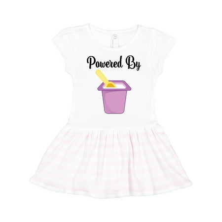 Inktastic Powered By Yogurt Gift Toddler Girl Dress
Inktastic Powered By Yogurt Gift Toddler Girl Dress
