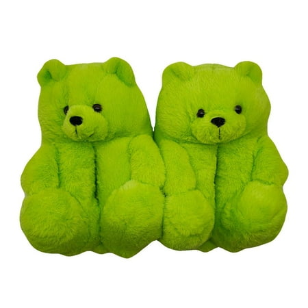 Women Plush Teddy Bear Slippers Cute Animal Slippers Home Indoor Soft Anti-Slip Faux Fur Winter Warm Shoes
Women Plush Teddy Bear Slippers Cute Animal Slippers Home Indoor Soft Anti-Slip Faux Fur Winter Warm Shoes