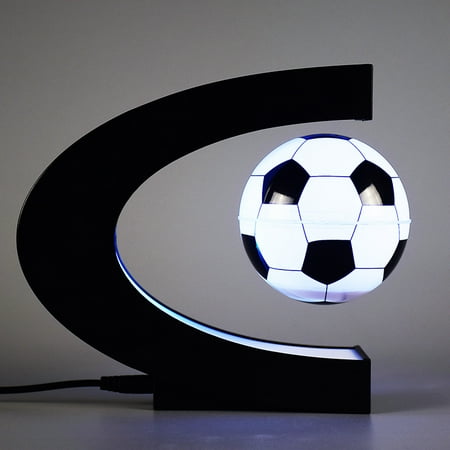 Toyella Magnetic levitation football lightMagnetic levitation football light Black EU