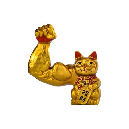 Vigorously Kirin Arm Cat Decoration Vigorously Muscle Cat Opening Store Holiday Gift Cat Small model
Vigorously Kirin Arm Cat Decoration Vigorously Muscle Cat Opening Store Holiday Gift Cat Small model