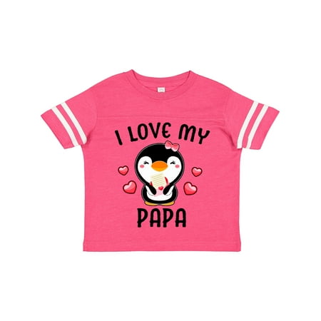 Inktastic I Love My Papa with Cute Penguin and Hearts Gift Toddler Toddler Girl T-Shirt
Inktastic I Love My Papa with Cute Penguin and Hearts Gift Toddler Toddler Girl T-Shirt