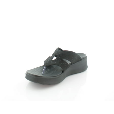 Bzees Nola Bright Women s Sandals & Flip Flops Black Size 9.5 M