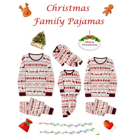 Family Matching Christmas Pyjamas Set Women Men Kids Baby Reindeer Pajamas Long Sleeve Pullover Pants Sleepwear Holiday Homewear
Family Matching Christmas Pyjamas Set Women Men Kids Baby Reindeer Pajamas Long Sleeve Pullover Pants Sleepwear Holiday Homewear