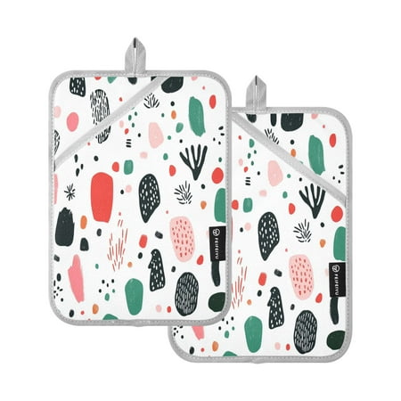 Square Pot Holder Set of 2 - Silver-Coated Quilted Heat Resistant Pads 497℃ Heat Resistant with Hanging Loop for Oven and Microwave,A Cool Spider-mans
Square Pot Holder Set of 2 - Silver-Coated Quilted Heat Resistant Pads 497℃ Heat Resistant with Hanging Loop for Oven and Microwave,A Cool Spider-mans