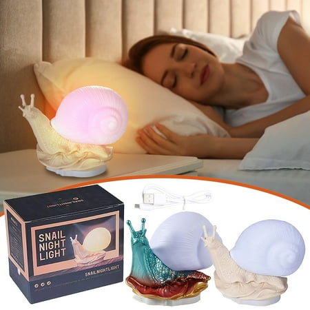 HOOUDO Decoration Lamp Clearance Night Lights Animal Light USB 24 Color LED Night Light Snaildesktop Atmosphere Light For Girls Boys Kids Room Decor
HOOUDO Decoration Lamp Clearance Night Lights Animal Light USB 24 Color LED Night Light Snaildesktop Atmosphere Light For Girls Boys Kids Room Decor