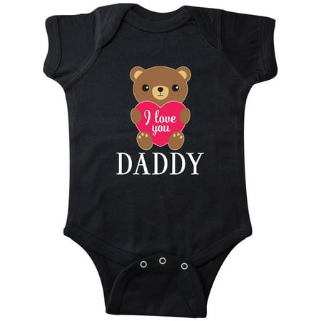Inktastic Valentine I Love You Daddy Gift Baby Boy or Baby Girl Bodysuit