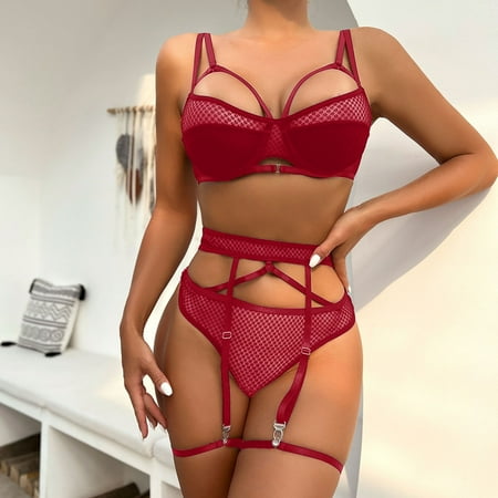 Miayilima Intimates For Women Fashion Pure Color Bandage Mesh Splicing Underwear With Leg Rings Underwear Size S
Miayilima Intimates For Women Fashion Pure Color Bandage Mesh Splicing Underwear With Leg Rings Underwear Size S