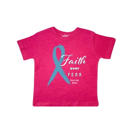 Inktastic Faith Over Fear Prostate Cancer Awareness Light Blue Ribbon Gift Toddler Boy or Toddler Girl T-Shirt
Inktastic Faith Over Fear Prostate Cancer Awareness Light Blue Ribbon Gift Toddler Boy or Toddler Girl T-Shirt
