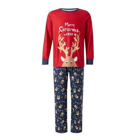 Binpure Family Christmas Pajamas Long Sleeve Cartoon Elk Print PJS Set for Unisex Adults Kids Baby
Binpure Family Christmas Pajamas Long Sleeve Cartoon Elk Print PJS Set for Unisex Adults Kids Baby
