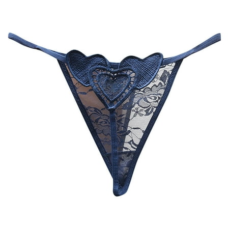 Odeerbi Reduced Womens Underwear See Through Thongs Erogenous Lace Lingerie Panties Underpants Blue
Odeerbi Reduced Womens Underwear See Through Thongs Erogenous Lace Lingerie Panties Underpants Blue