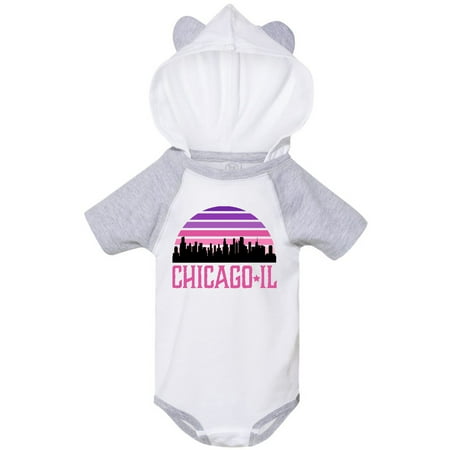 Inktastic Chicago Gifts Souvenirs for Kids Gift Baby Girl Bodysuit