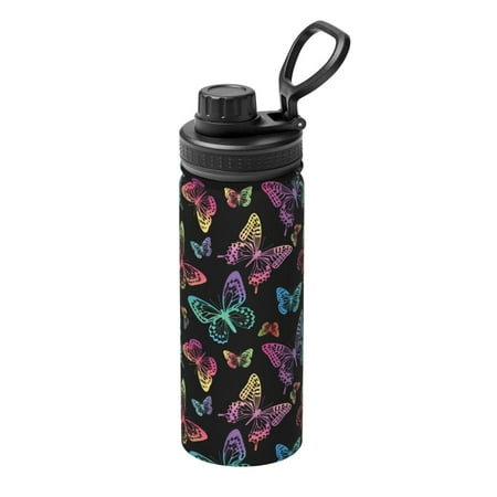 Ocsxa Rainbow Butterflies Print 18oz Stainless Steel Water Bottle Unisex Water Bottle Insulated Sports Water Cup Flask for Cold Water Drinks/Sports/Travel/Car/School
Ocsxa Rainbow Butterflies Print 18oz Stainless Steel Water Bottle Unisex Water Bottle Insulated Sports Water Cup Flask for Cold Water Drinks/Sports/Travel/Car/School