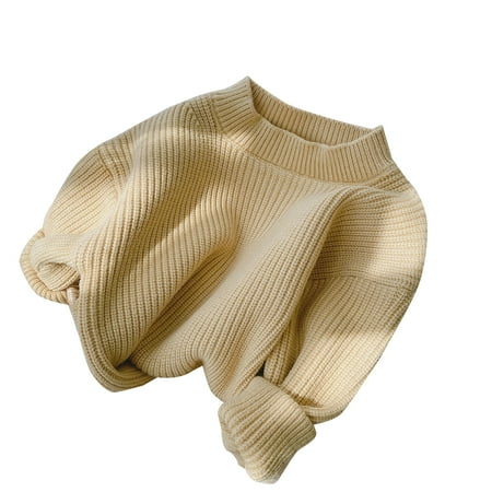 Canis Kids Baby Boy Girl Sweater Infant s Low Collar Solid Color Pullover Striped Pit Bar Long Sleeve Top
Canis Kids Baby Boy Girl Sweater Infant s Low Collar Solid Color Pullover Striped Pit Bar Long Sleeve Top