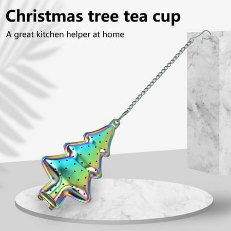 Jiaroswwei Infuser Rust-proof Wide Application Stainless Steel Assorted Christmas Tree Shape Tea Strainer Household Supplies
Jiaroswwei Infuser Rust-proof Wide Application Stainless Steel Assorted Christmas Tree Shape Tea Strainer Household Supplies