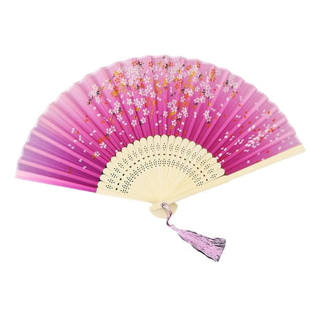 NUOH Folding Fan Anti-deform Chinese Style Bamboo Tassel Flower Printed Handheld Fan for Home
NUOH Folding Fan Anti-deform Chinese Style Bamboo Tassel Flower Printed Handheld Fan for Home