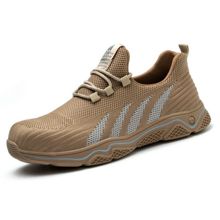 OwnShoe Steel Toe Safety Shoes for Men Women Breathable Work Sneakers Construction Work Shoes Size 4.5 Men/5.5 Women
OwnShoe Steel Toe Safety Shoes for Men Women Breathable Work Sneakers Construction Work Shoes Size 4.5 Men/5.5 Women