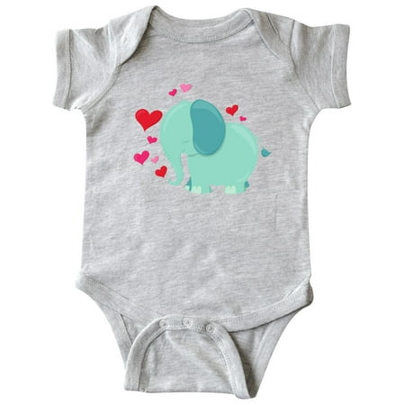 Inktastic Blue Elephant Elephant In Love Hearts Gift Baby Boy or Baby Girl Bodysuit
Inktastic Blue Elephant Elephant In Love Hearts Gift Baby Boy or Baby Girl Bodysuit