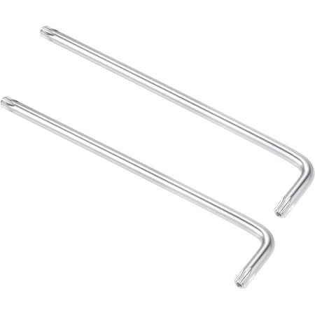 Southwit T40 Tamper Proof Star Key Bit Wrench L-Shape 7-inch Long Arm Steel 2 Pcs Useful Design
Southwit T40 Tamper Proof Star Key Bit Wrench L-Shape 7-inch Long Arm Steel 2 Pcs Useful Design