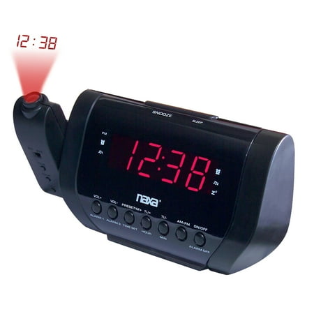 Naxa Projection Dual Alarm Clock
