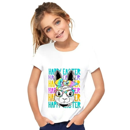 kpoplk Kids Tshirt Easter Day Prints Shirts Toddler Girl Boys Short Sleeve Bunny T Shirt Kids Girls Tee Tops Tops For Toddler(Blue)
kpoplk Kids Tshirt Easter Day Prints Shirts Toddler Girl Boys Short Sleeve Bunny T Shirt Kids Girls Tee Tops Tops For Toddler(Blue)