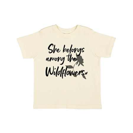Inktastic She Belongs Among the Wild Flowers Gift Toddler Boy or Toddler Girl T-Shirt
Inktastic She Belongs Among the Wild Flowers Gift Toddler Boy or Toddler Girl T-Shirt