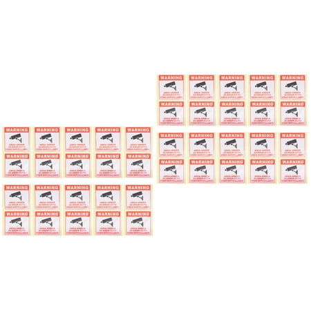 Office Surveillance Stickers CCTV Camera Decals Security for Walls Warning Television The 2 Pieces
Office Surveillance Stickers CCTV Camera Decals Security for Walls Warning Television The 2 Pieces