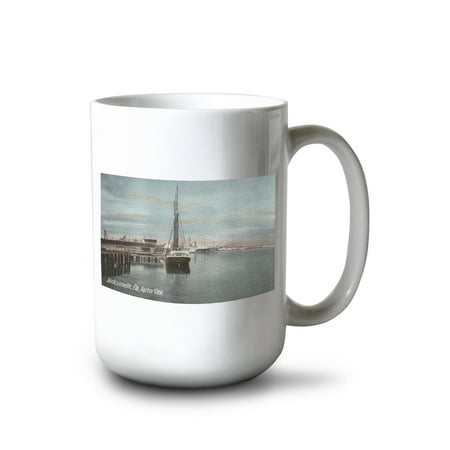 15 fl oz Ceramic Mug Jacksonville Florida View of Harbor with Sailboat Dishwasher & Microwave Safe
15 fl oz Ceramic Mug Jacksonville Florida View of Harbor with Sailboat Dishwasher & Microwave Safe