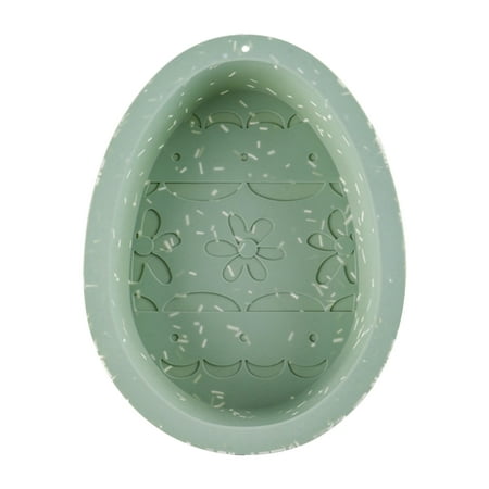 

Easter Egg Mold Cake Mold Easter Silicone Mold Fondant Cake Jelly Mould Baking Tool for Home Easter Party