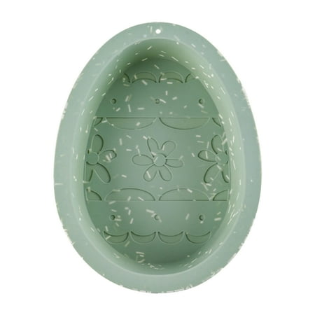 

Easter Egg Mold Cake Mold Easter Silicone Mold Fondant Cake Jelly Mould Baking Tool for Home Easter Party